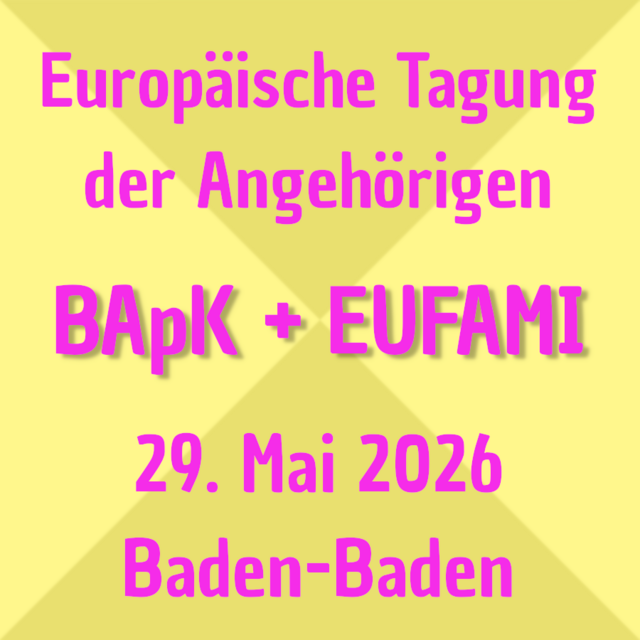Textgrafik EUFAMI Internationale Tagung 29. Mai 2026 in Baden-Baden