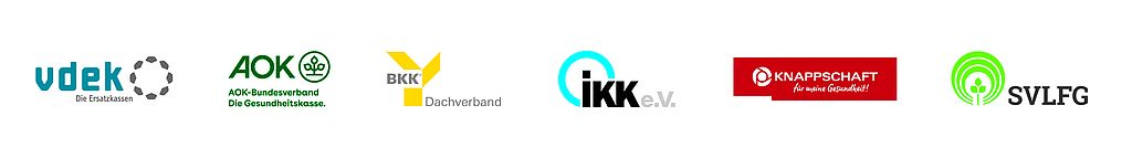 vdek-Logos Logos der Krankenkassen im vdek